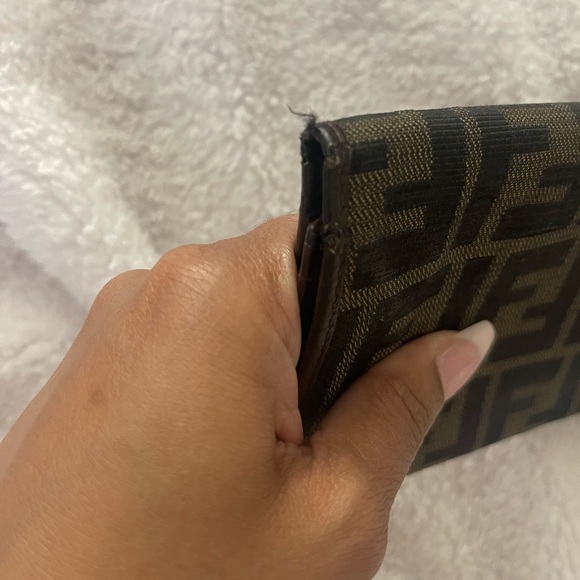 Vintage Fendi Zucca Long Wallet - Picture 5 of 9